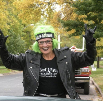 Judy Foust - parade queen